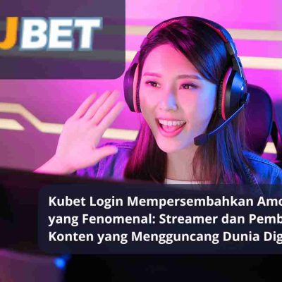 Kubet Login Mempersembahkan Amouranth yang Fenomenal: Streamer dan Pembuat Konten yang Mengguncang Dunia Digital